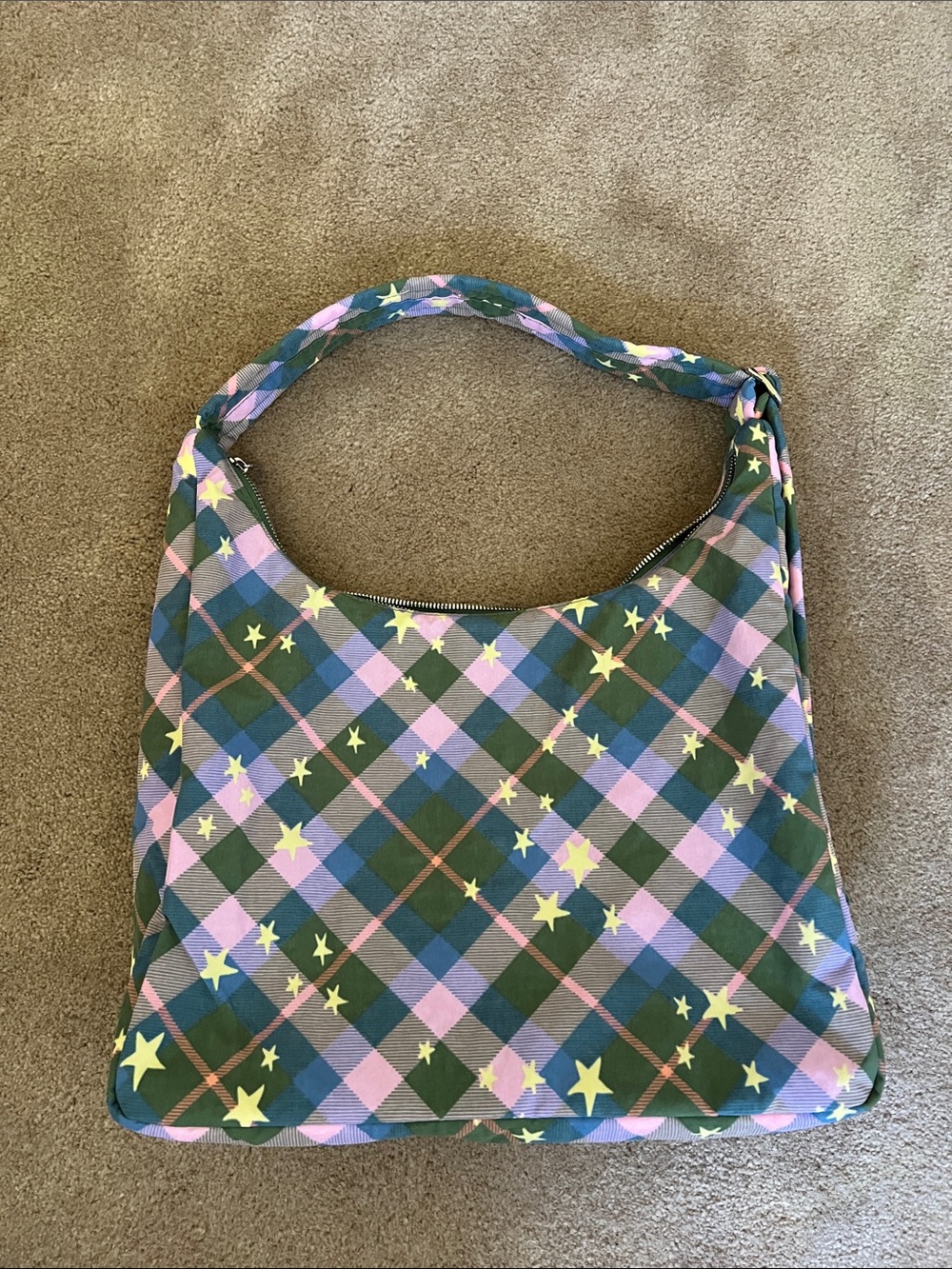 Baggu star plaid shoulder bag - Picture 2 of 7